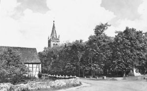 Postkarte Kirche Colbitz 300x186